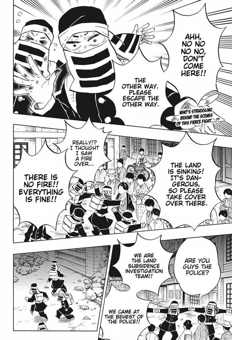 Demon Slayer Manga Chapter 189 page 2 - Reassuring Comrades