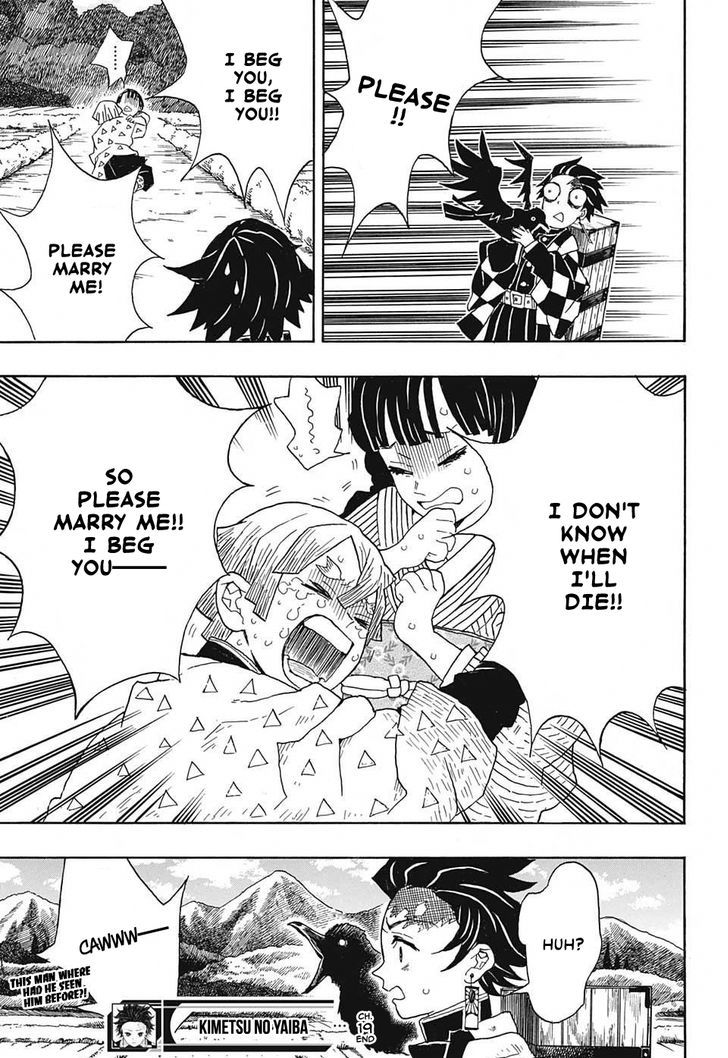 Demon Slayer Manga Chapter 19 page 19 - Together Forever