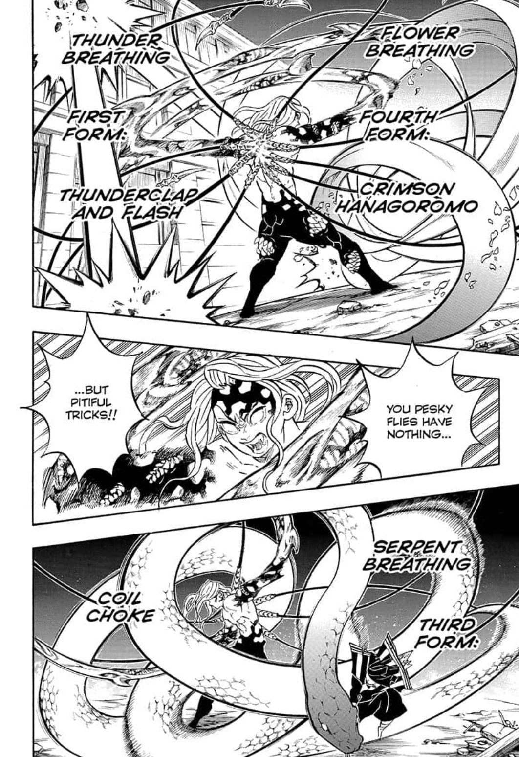 Demon Slayer Manga Chapter 190 page 14 - One After Another