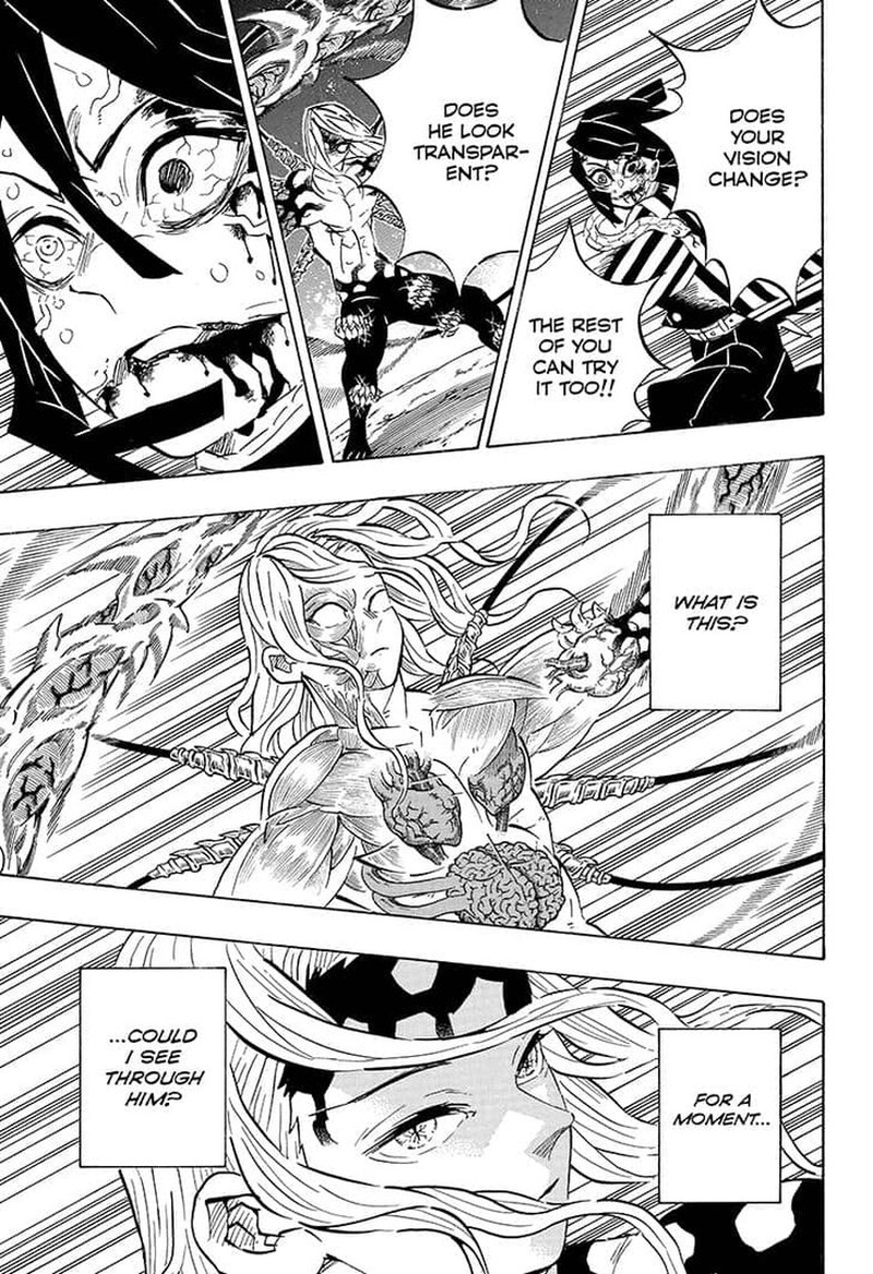 Demon Slayer Manga Chapter 191 page 11 - Which One of Us is the Demon