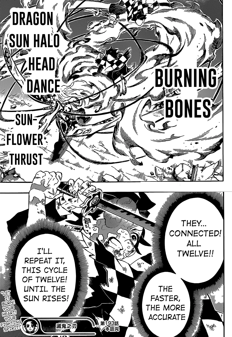 Demon Slayer Manga Chapter 193 page 21 - A Difficult Door Begins to Open