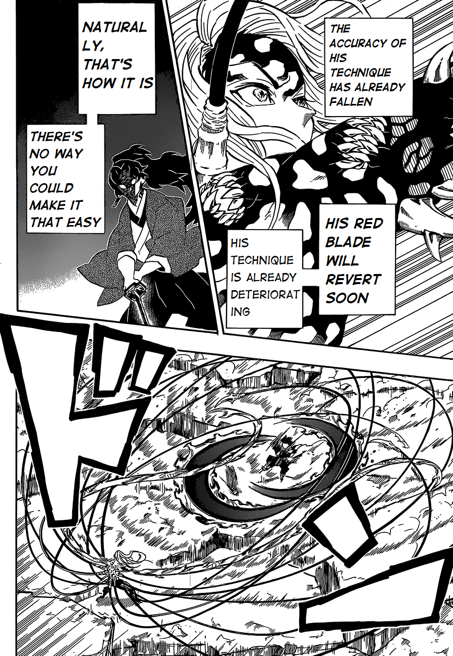 Demon Slayer Manga Chapter 193 page 9 - A Difficult Door Begins to Open