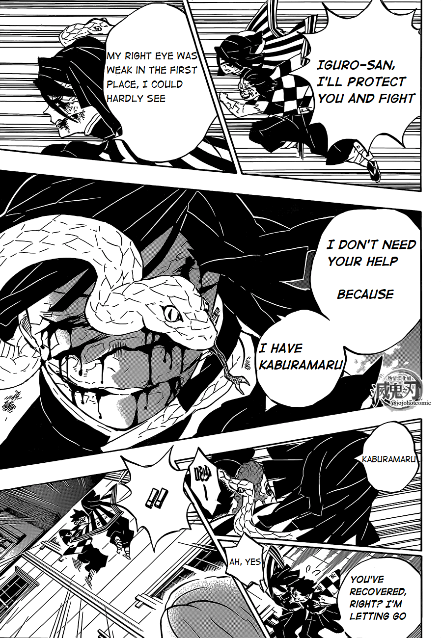 Demon Slayer Manga Chapter 194 page 11 - Burn Scars
