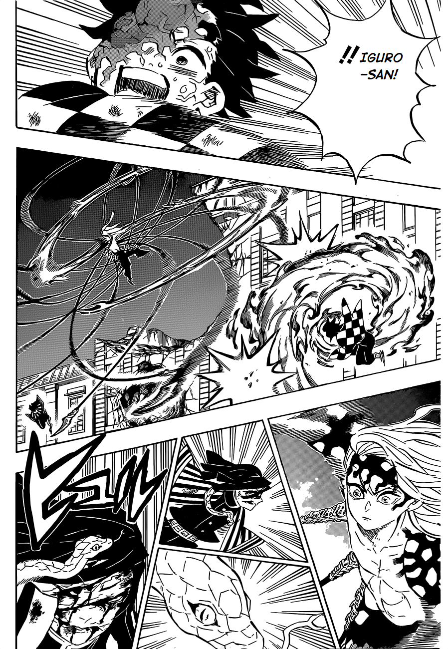 Demon Slayer Manga Chapter 194 page 14 - Burn Scars