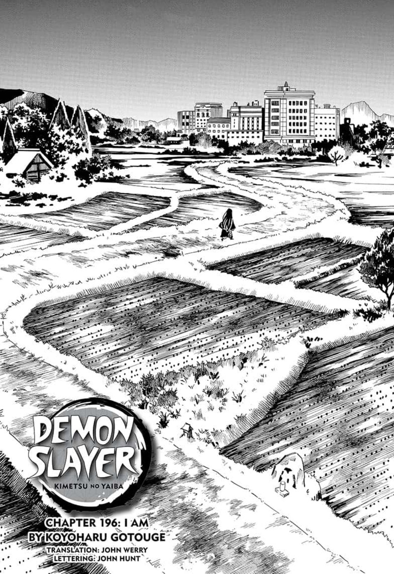 Demon Slayer Manga Chapter 196 page 1 - I Am