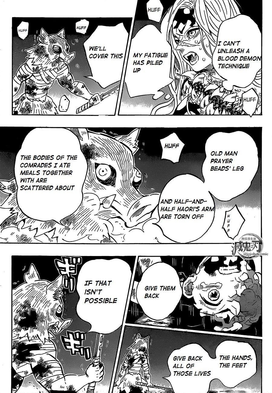Demon Slayer Manga Chapter 197 page 10 - Tenacity