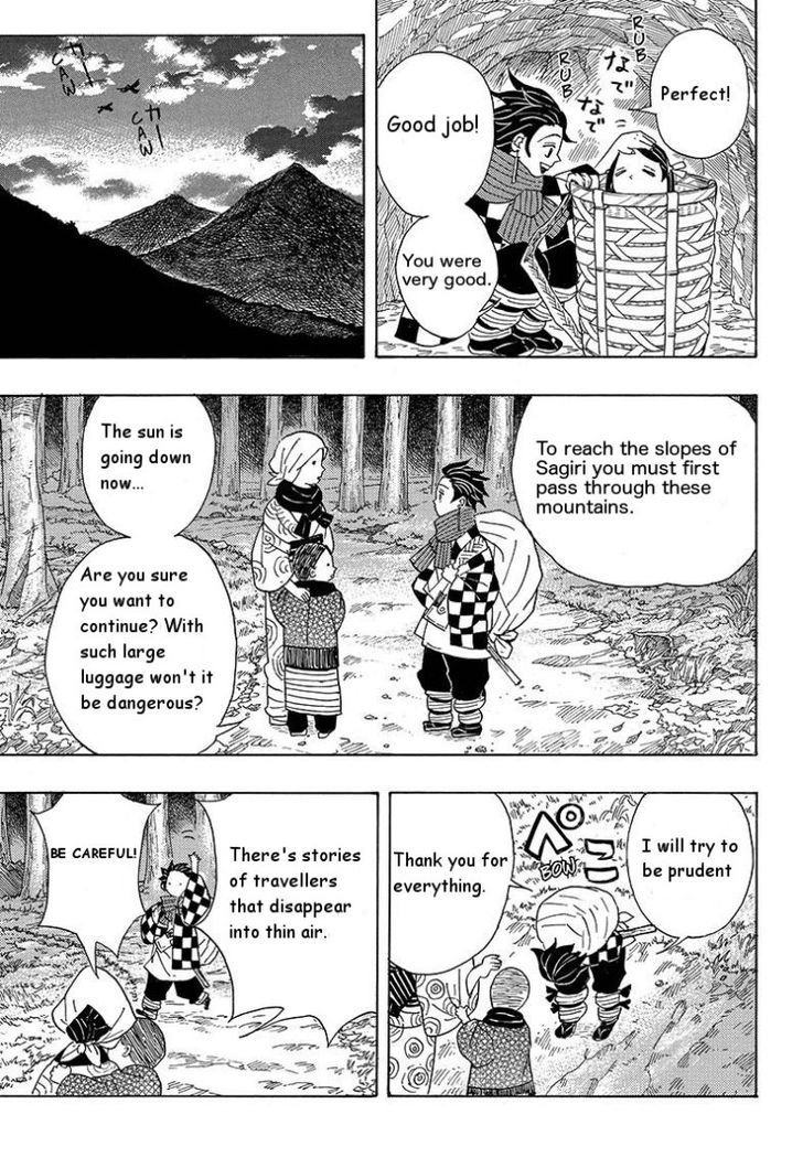 Demon Slayer Manga Chapter 2 page 7 - The Stranger