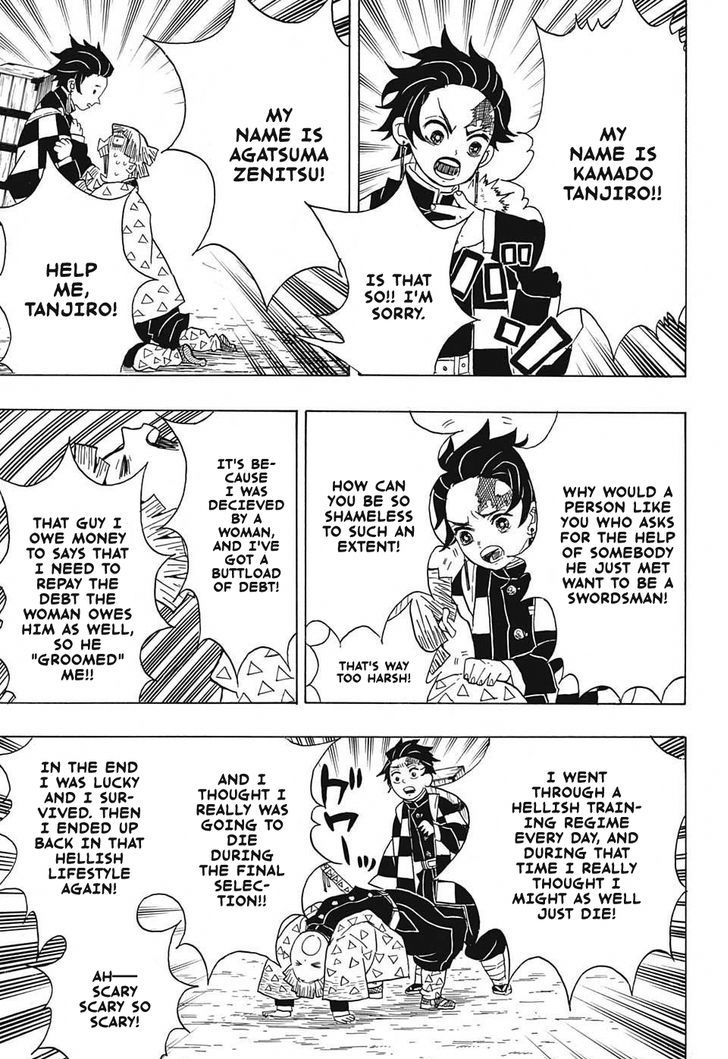 Demon Slayer Manga Chapter 20 page 7 - Zenitsu Agatsuma