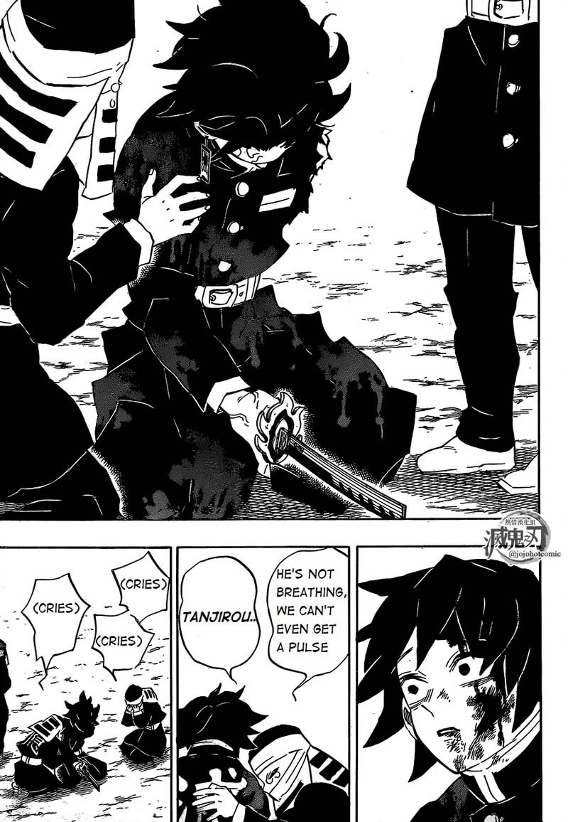 Demon Slayer Manga Chapter 200 page 20 - The Price of Victory