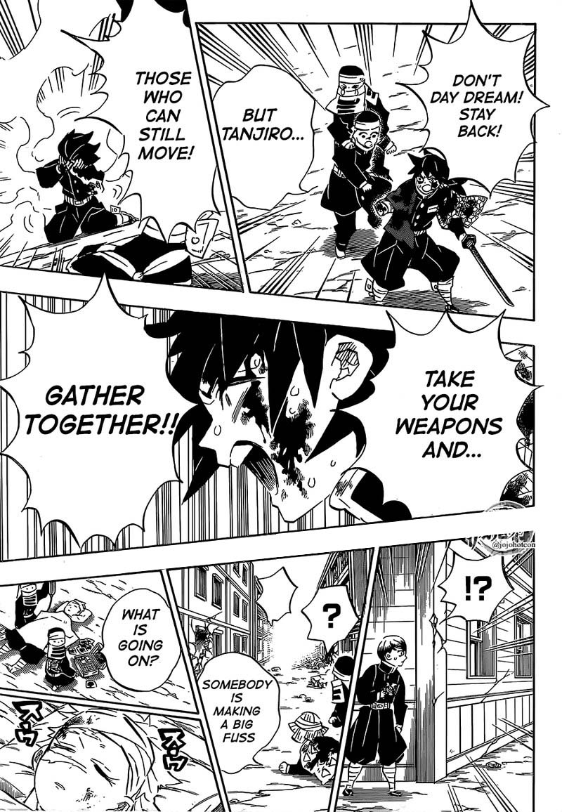 Demon Slayer Manga Chapter 201 page 11 - The King of Demons