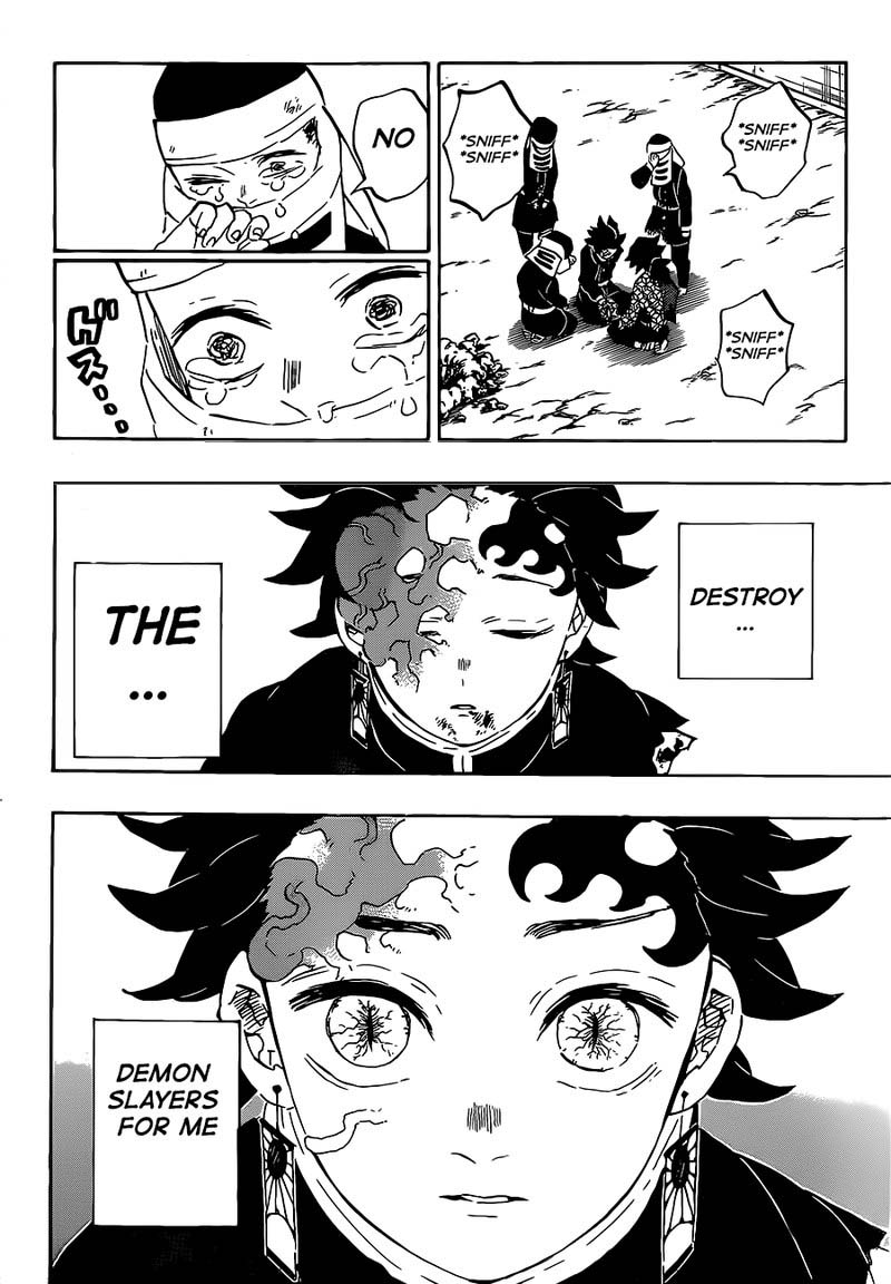 Demon Slayer Manga Chapter 201 page 6 - The King of Demons