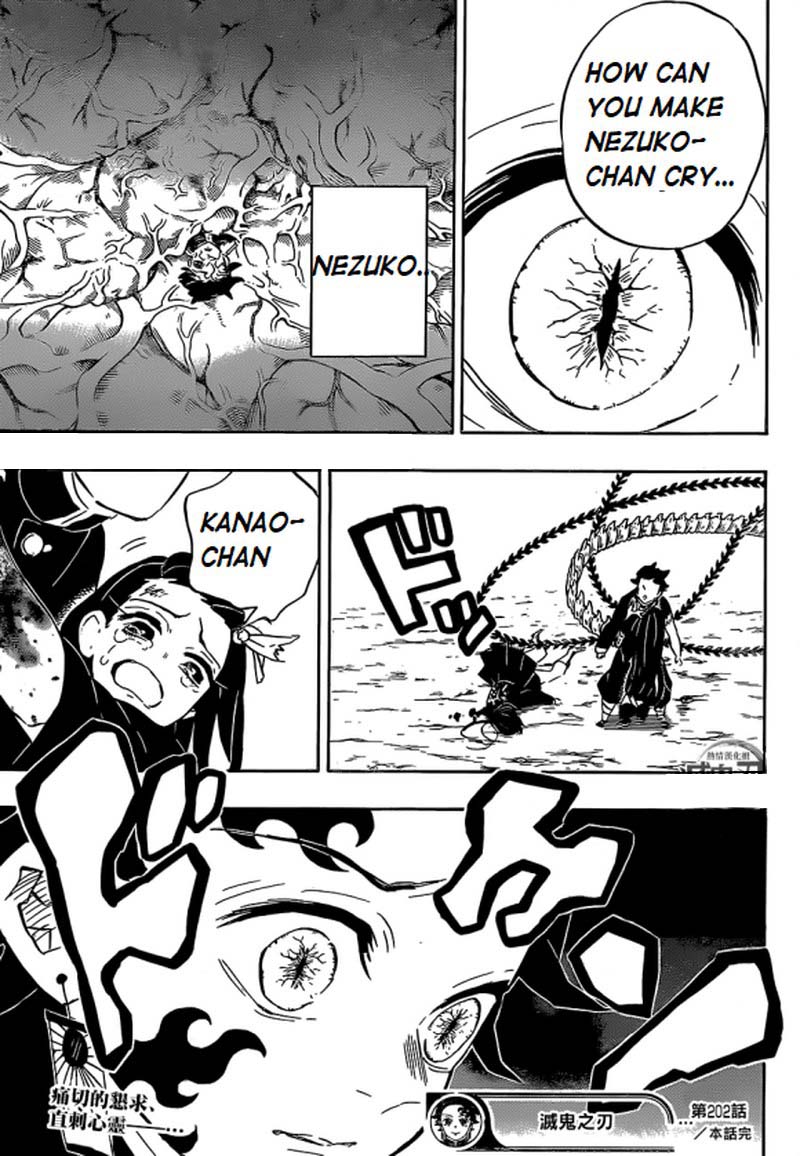 Demon Slayer Manga Chapter 202 page 19 - Let's Go Home