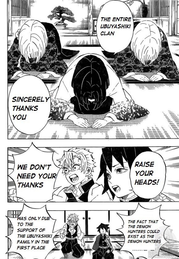 Demon Slayer Manga Chapter 204 page 10 - A World Without Demons