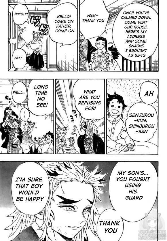 Demon Slayer Manga Chapter 204 page 13 - A World Without Demons