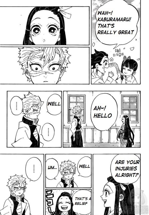 Demon Slayer Manga Chapter 204 page 19 - A World Without Demons