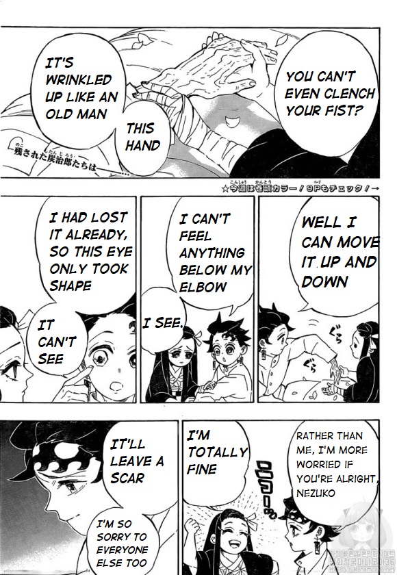 Demon Slayer Manga Chapter 204 page 3 - A World Without Demons