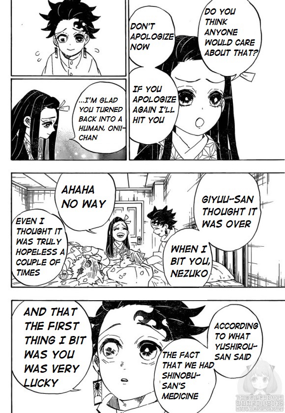 Demon Slayer Manga Chapter 204 page 4 - A World Without Demons