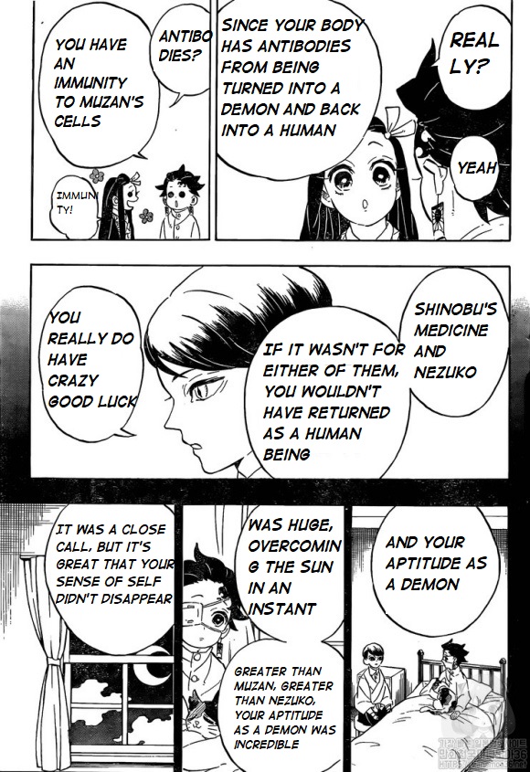 Demon Slayer Manga Chapter 204 page 5 - A World Without Demons