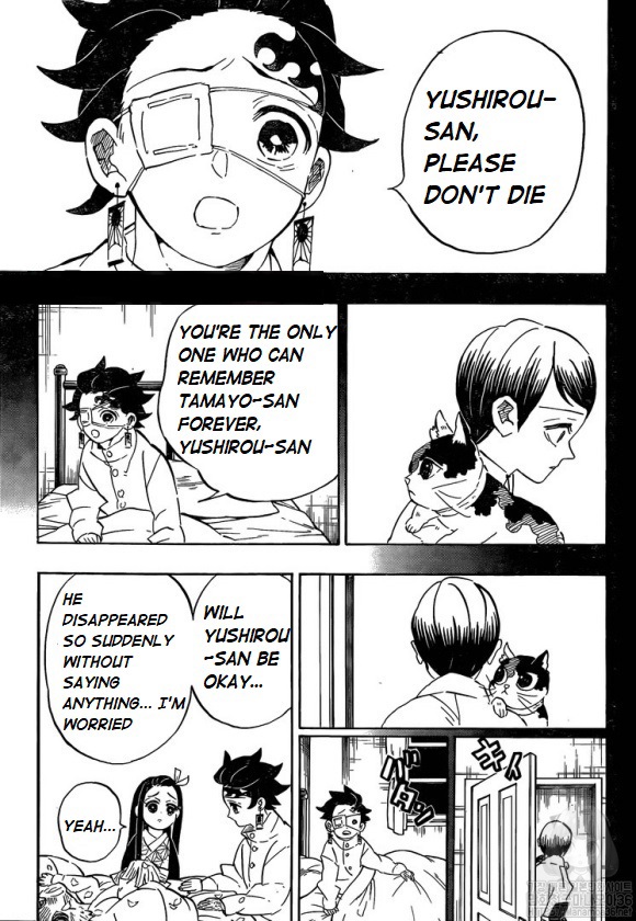 Demon Slayer Manga Chapter 204 page 7 - A World Without Demons