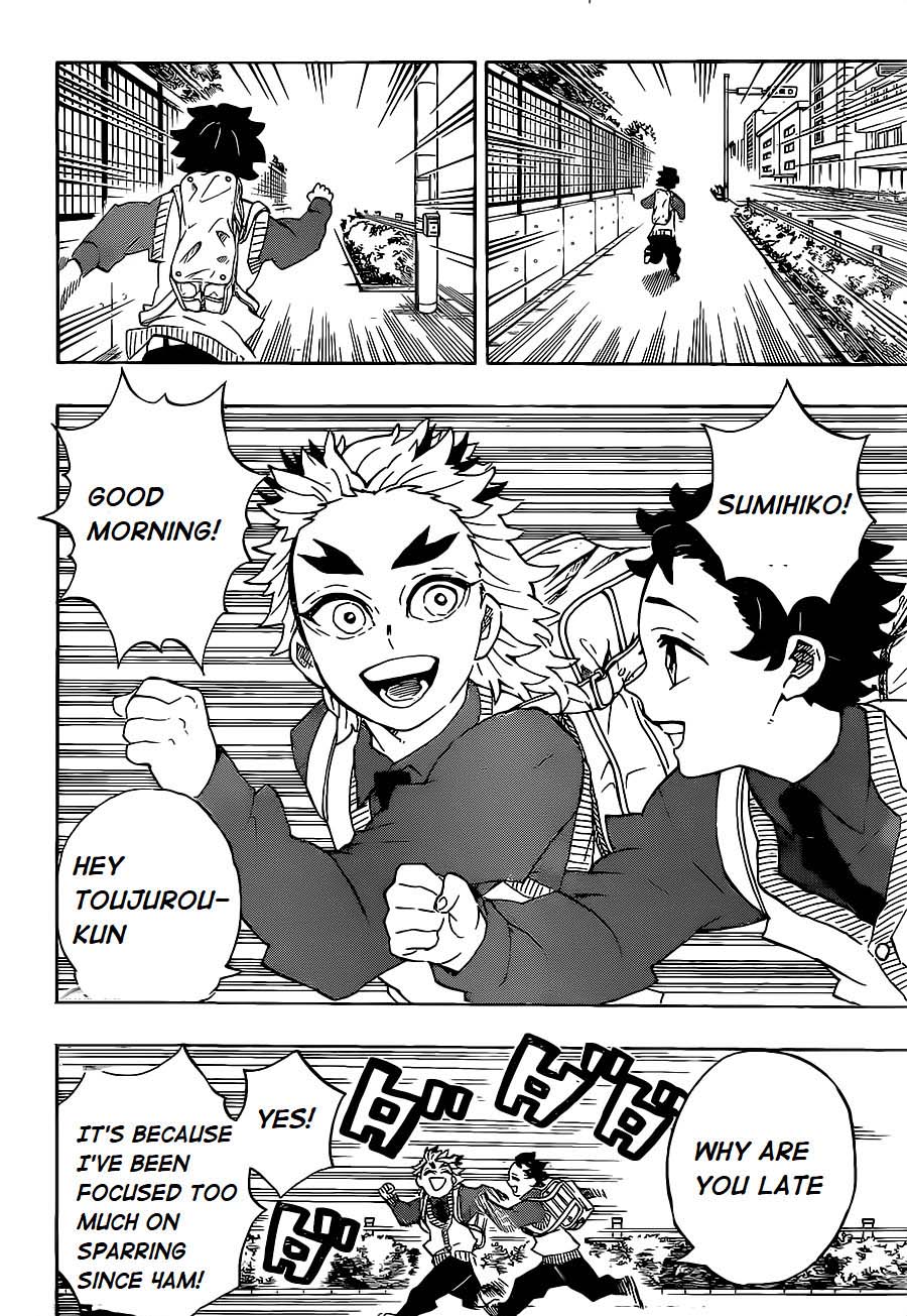 Demon Slayer Manga Chapter 205 page 18 - Life Shining Across the Years