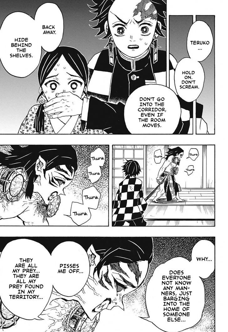 Demon Slayer Manga Chapter 21 page 15 - Tsuzumi Mansion