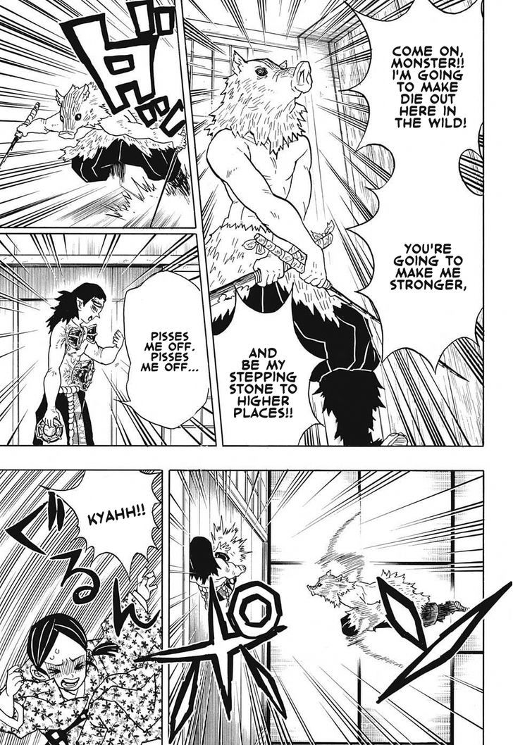 Demon Slayer Manga Chapter 22 page 3 - Rushing Boar