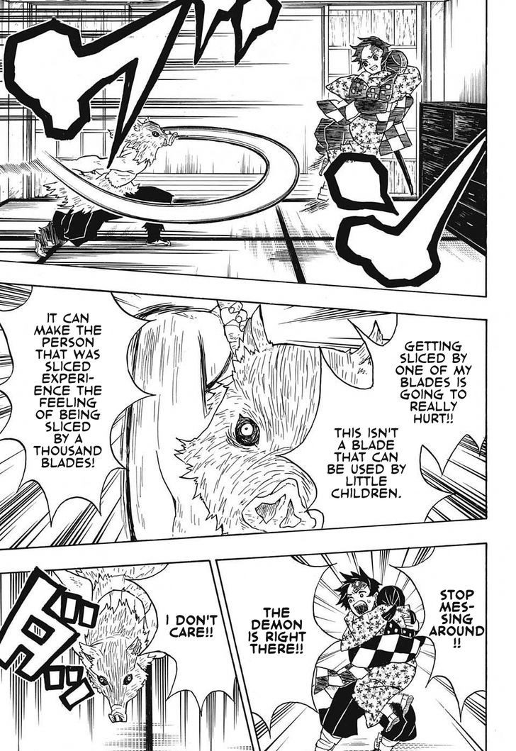 Demon Slayer Manga Chapter 22 page 9 - Rushing Boar