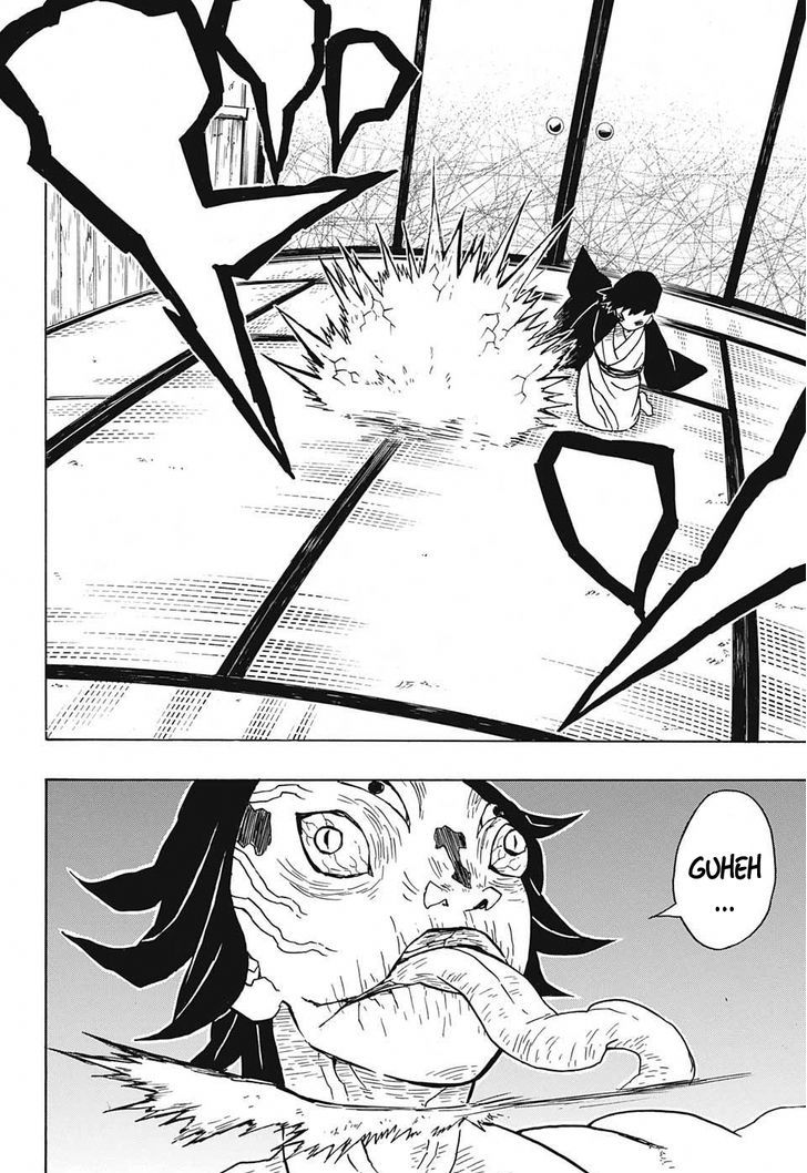 Demon Slayer Manga Chapter 23 page 10 - The Boar Bares Its Fangs, Zenitsu Sleeps