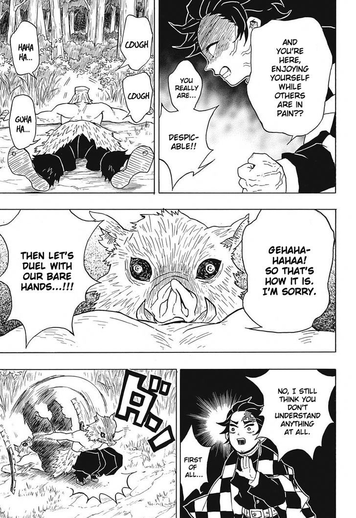 Demon Slayer Manga Chapter 26 page 11 - Barehanded Fight
