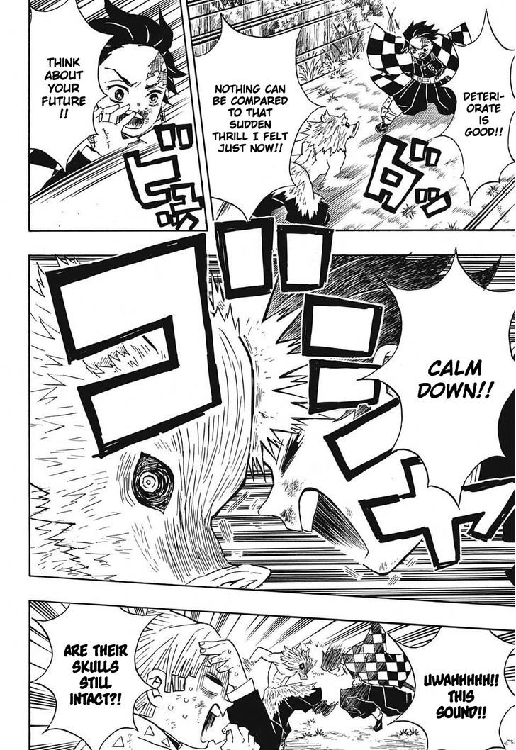 Demon Slayer Manga Chapter 26 page 18 - Barehanded Fight