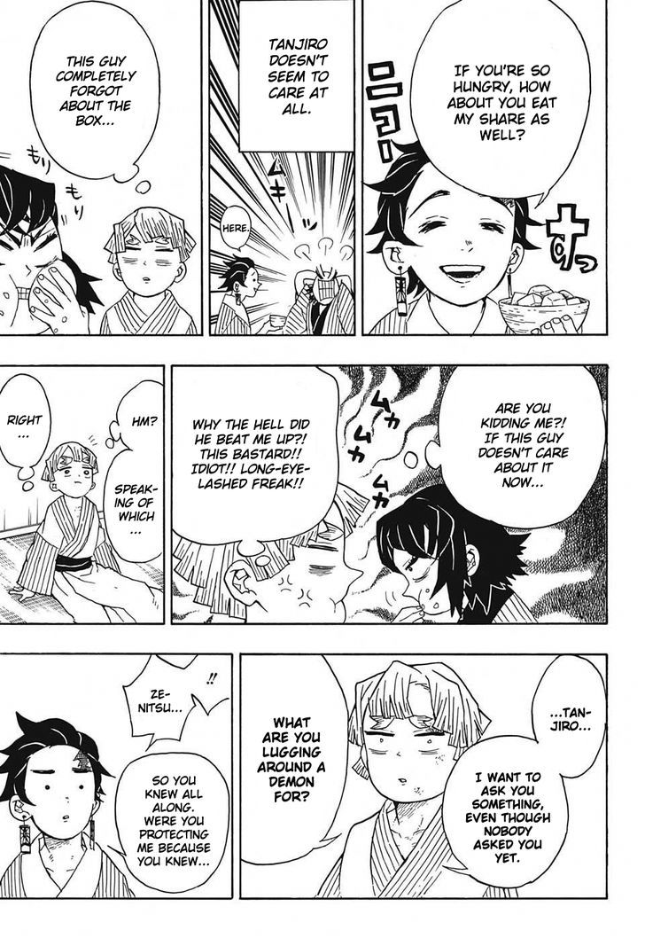 Demon Slayer Manga Chapter 27 page 13 - Inosuke Hashibira