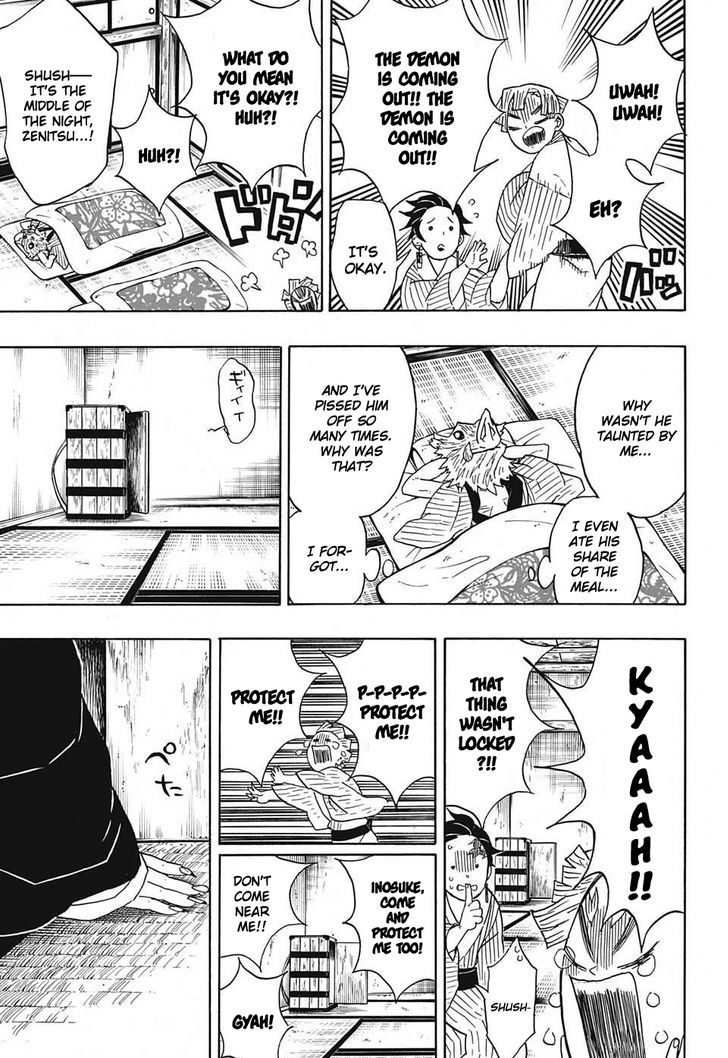 Demon Slayer Manga Chapter 27 page 15 - Inosuke Hashibira