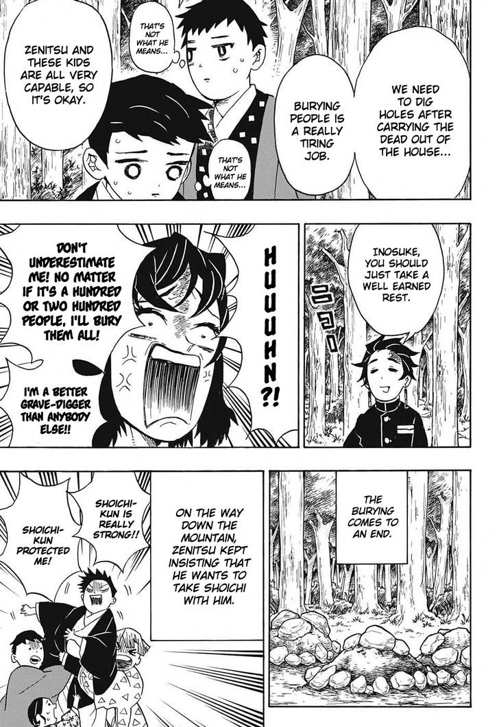 Demon Slayer Manga Chapter 27 page 7 - Inosuke Hashibira