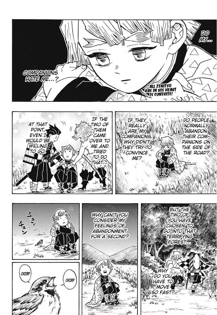 Demon Slayer Manga Chapter 29 page 2 - Mount Natagumo