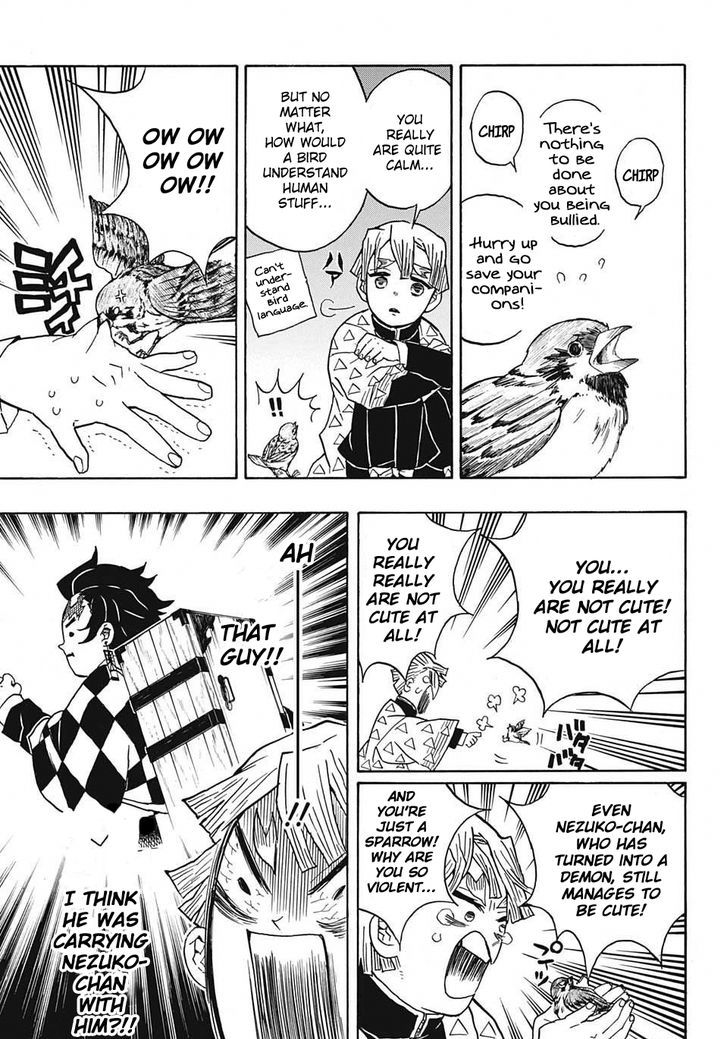 Demon Slayer Manga Chapter 29 page 3 - Mount Natagumo