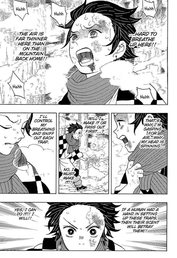 Demon Slayer Manga Chapter 3 page 21 - Return by Dawn