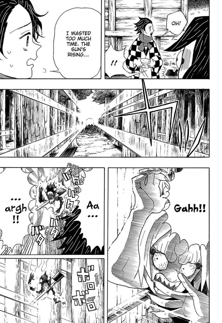 Demon Slayer Manga Chapter 3 page 7 - Return by Dawn