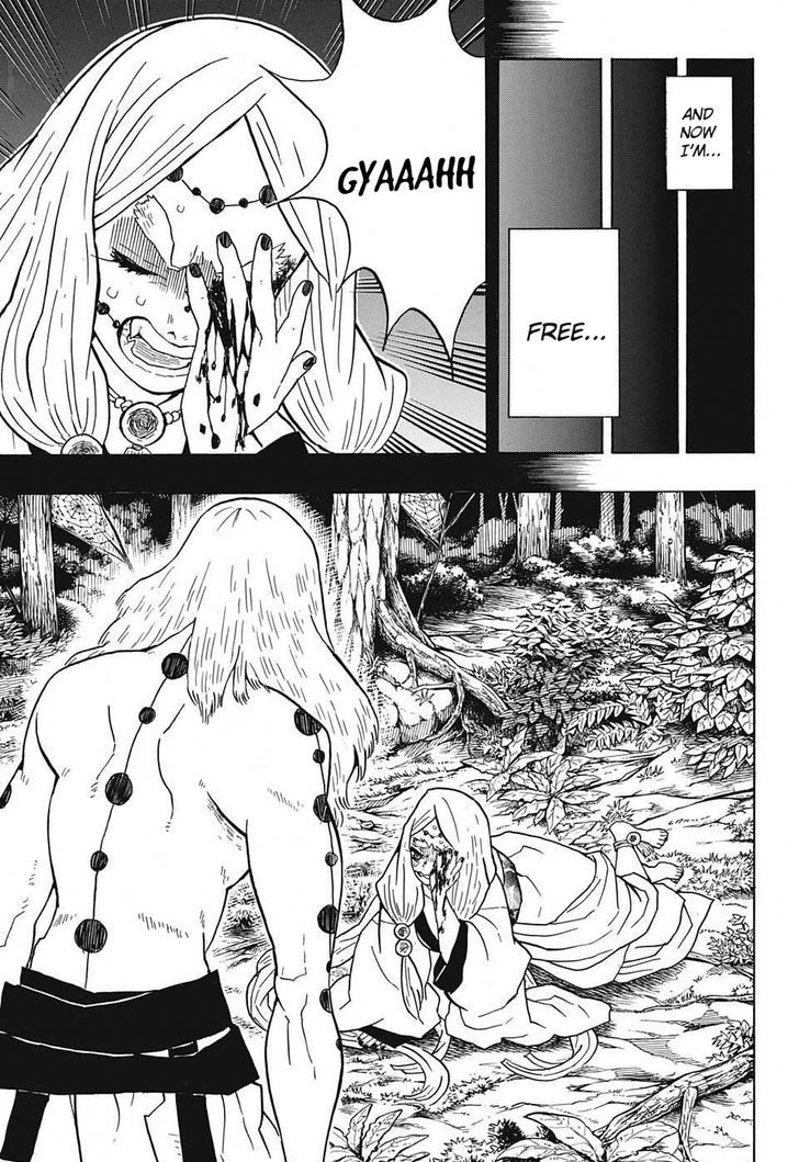 Demon Slayer Manga Chapter 32 page 3 - Pungent Odor