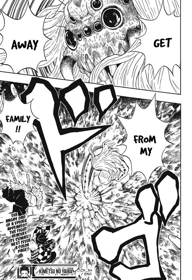 Demon Slayer Manga Chapter 34 page 19 - Robust Blade