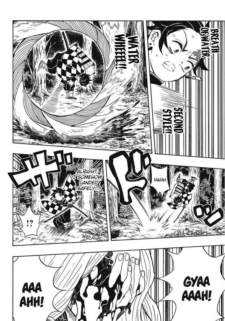 Demon Slayer Manga Chapter 35 page 18 - Scattered