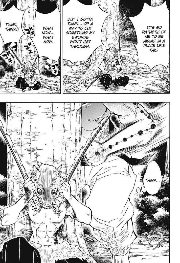 Demon Slayer Manga Chapter 36 page 11 - This Is Bad!