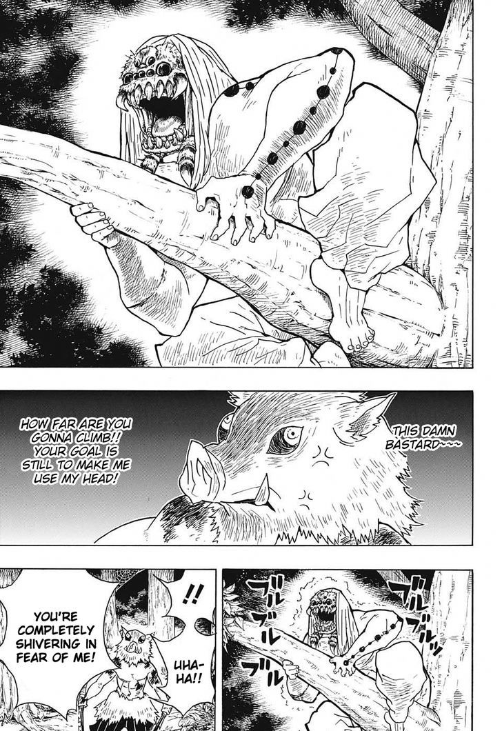 Demon Slayer Manga Chapter 36 page 17 - This Is Bad!