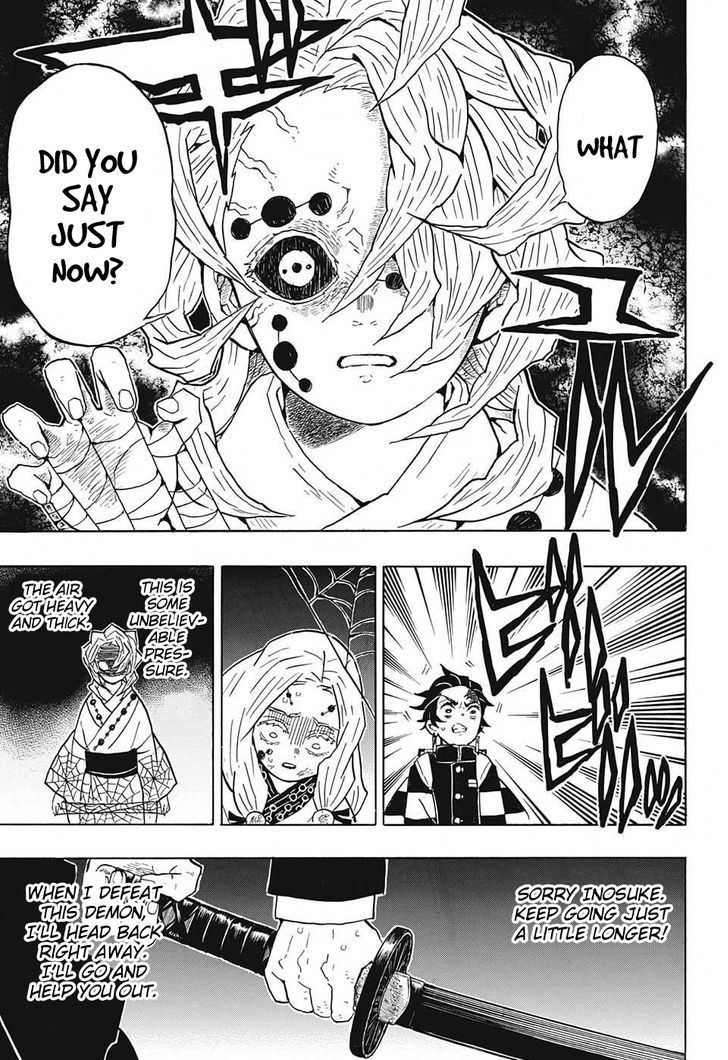 Demon Slayer Manga Chapter 36 page 9 - This Is Bad!