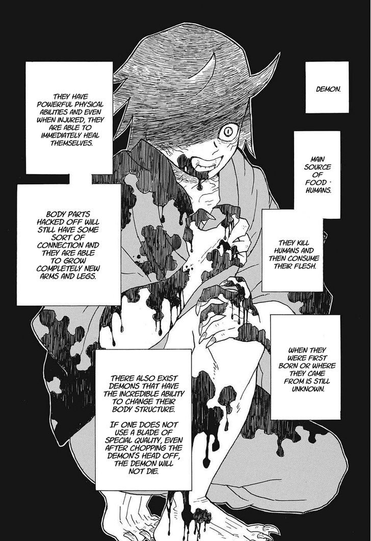 Demon Slayer Manga Chapter 4 page 3 - Tanjiro's Journal, Part 1