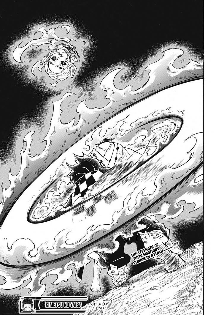 Demon Slayer Manga Chapter 40 page 19 - Hinokami