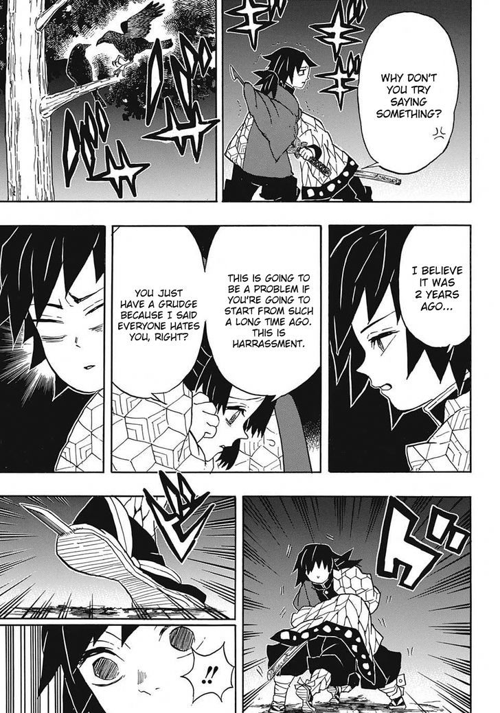 Demon Slayer Manga Chapter 44 page 17 - Against Corps Rules