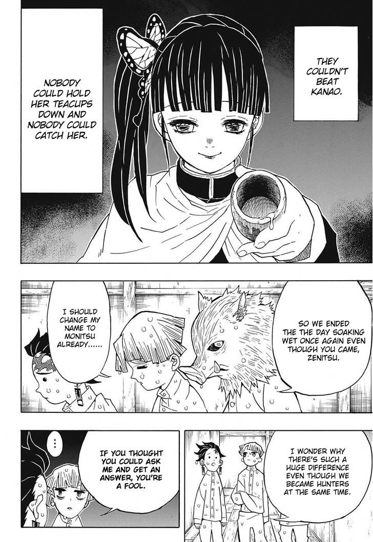 Demon Slayer Manga Chapter 49 page 14 - Rehabilitation Training, Part 1