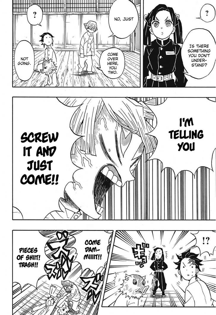 Demon Slayer Manga Chapter 49 page 6 - Rehabilitation Training, Part 1