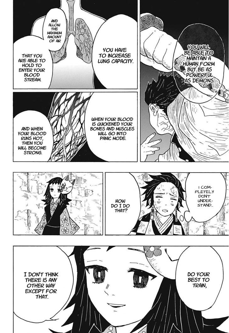 Demon Slayer Manga Chapter 5 page 14 - Tanjiro's Journal, Part 2