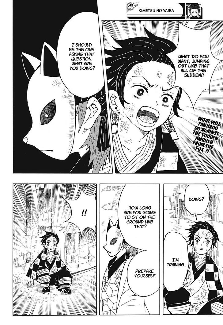 Demon Slayer Manga Chapter 5 page 2 - Tanjiro's Journal, Part 2